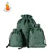 fabric drawstring gift bag with custom logo