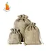 jute bag with drawstring