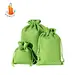fabric drawstring gift bag with custom logo